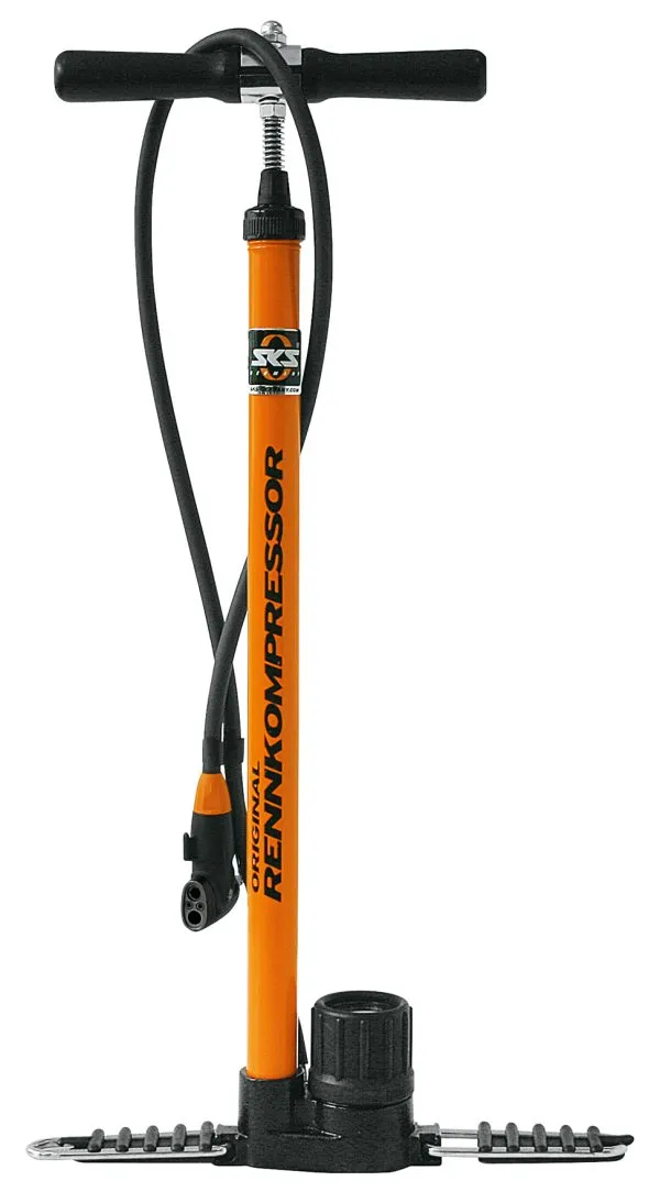 Golvpump SKS Rennkompressor multiventil 16 bar