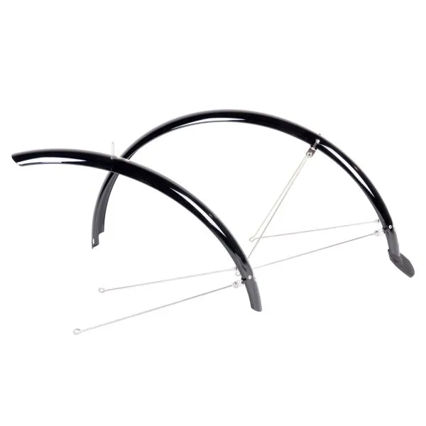 Skärmset, cross/gravel/hybrid, 28", 45 mm