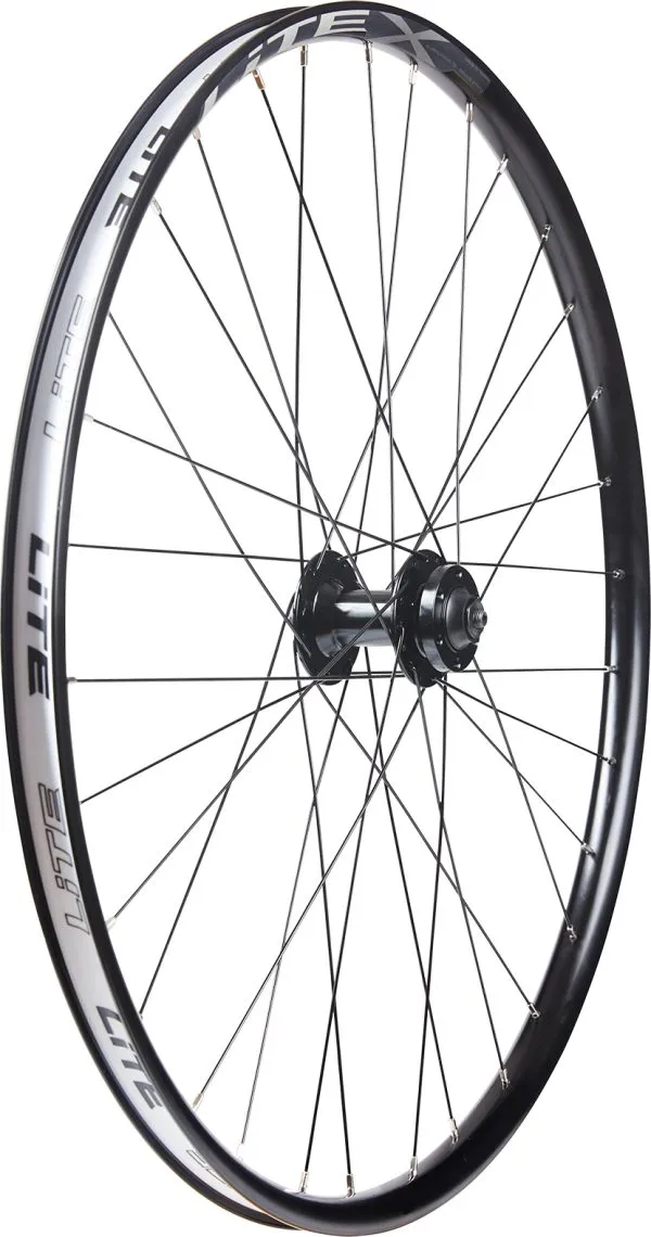 Framhjul LiTE X MTB 27,5in Disc 6-bult Svart