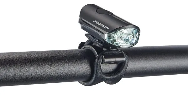 Super bright, USB, framlampa, Black/Grey, One size