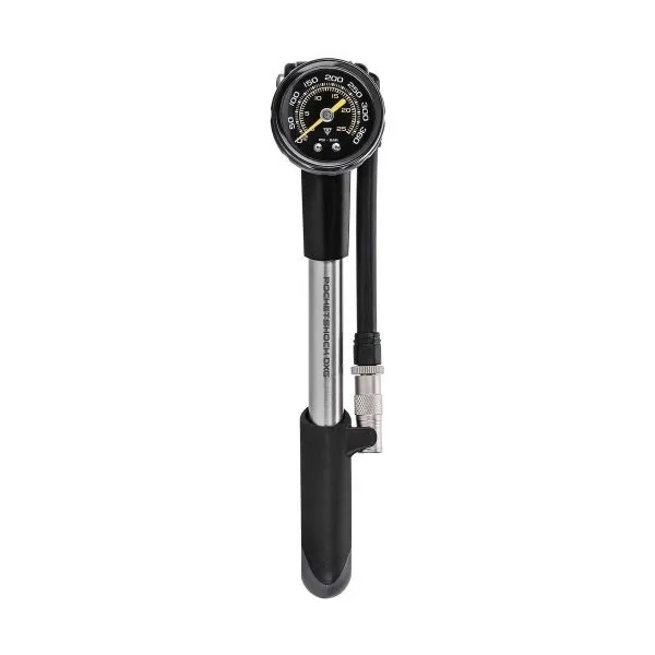 Pocket Shock DXG, dämparpump, Silver,22cm