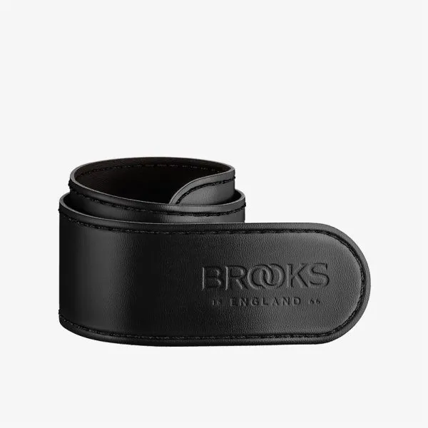 Skärp läder Brooks Svart