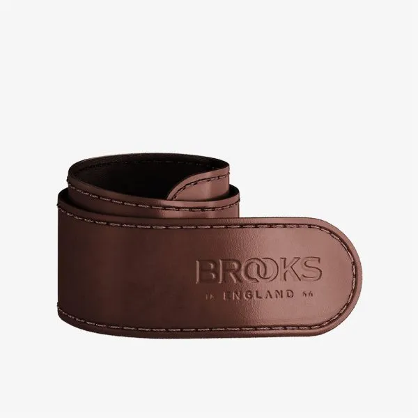 Skärp läder Brooks Brun