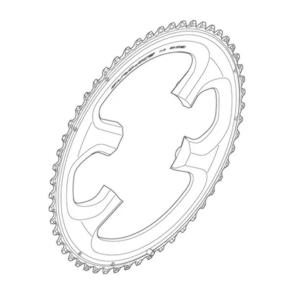 Kedjedrev för FC-9000 Dura-Ace