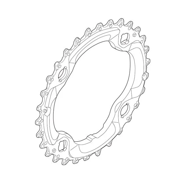 Chainring 30T-AN XT