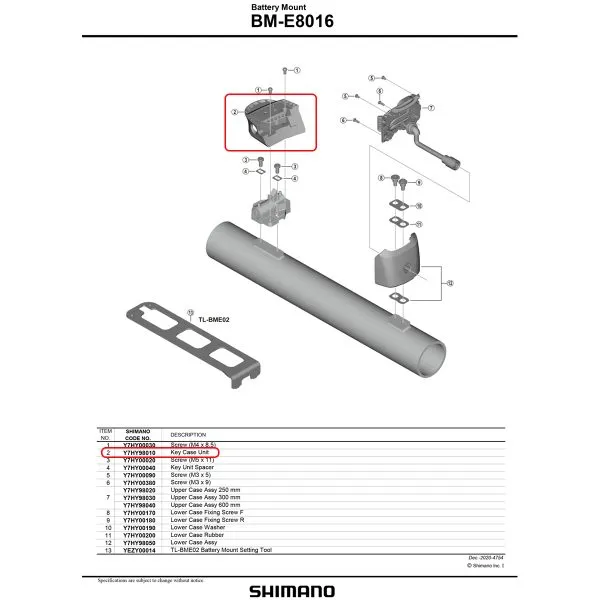 Key Case Unit