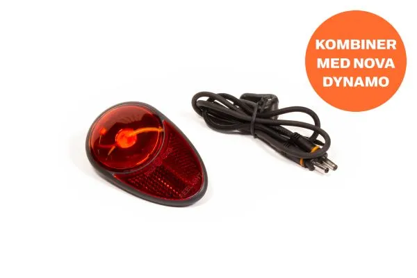 Baklampa Reelight Nova för sadelstolpe