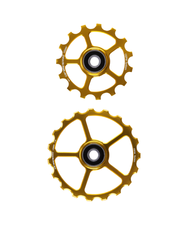 OS Pulley Wheels (spare) 15/19 Gold Alloy