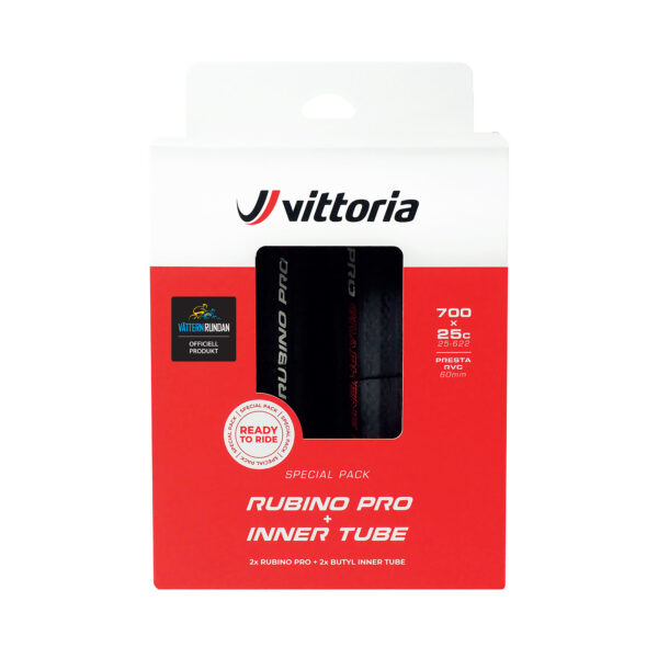 Däck Road RubinoProIV Svart 25-622/700x25c G2FoldTP w/2xIT (flyttad till variant – kan tas bort)